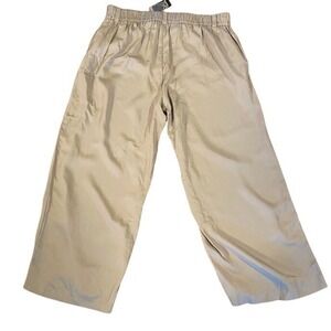 NWT TORRID‎ Wide Leg Linen Blend  Pants Pleated size 16r Pockets Casual Baggy